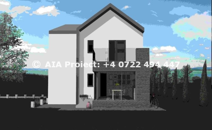 Proiect de casa PM la calcan - Violeta by AIA Proiect